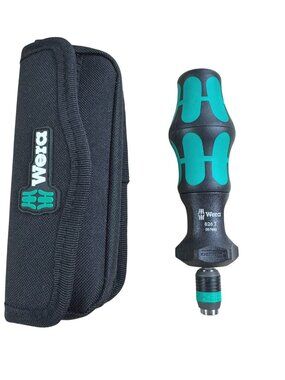 Wera 826T 057480 Kraftform Komparkt Turbo Screwdriver Handle Tool MC-107